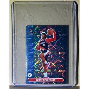 2023-24 Scoot Henderson Panini NBA Basketball #440 Sticker Trail Blazers